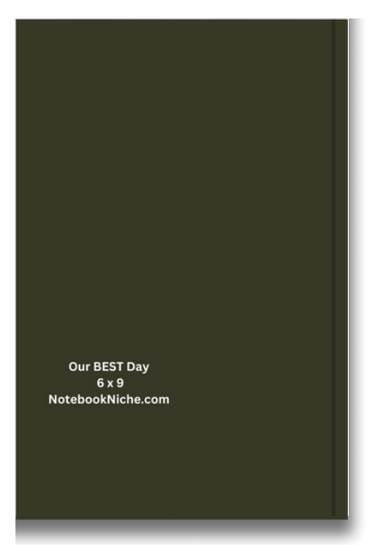 BIG Pocket Notes Notebook-Pocket Journal - 6 x 9 Inches - Our BEST Day Cover - Lined Memo Notebook